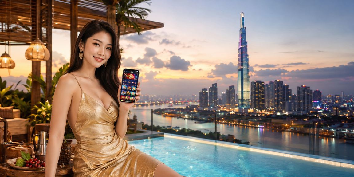 Người dùng TP.HCM kiểm tra ứng dụng casino khi uống cà phê buổi sáng