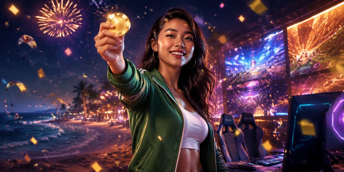 Người chơi theo dõi giải esports tại lễ hội bãi biển Mũi Né đầy sôi động